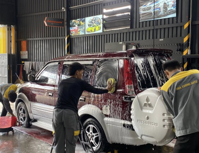 Rửa xe Ô Tô - Xe máy giá rẻ tại Mỹ Tho - Nhã Tường Auto