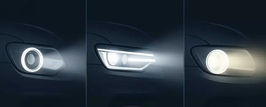 So sánh ánh sáng đèn Halogen và đèn Bi LED